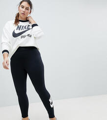 Черные леггинсы с завышенной талией Nike Plus Leg-A-See - Черный 1152803