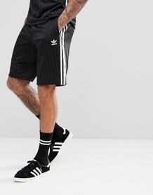 Черные шорты в стиле ретро adidas Originals adicolor CW1299 - Черный 1160707