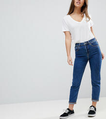 Синие узкие джинсы в винтажном стиле с завышенной талией ASOS DESIGN P Asos Petite 1151825