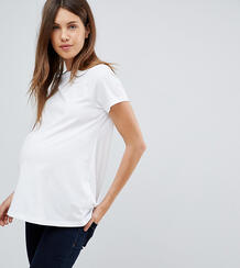 Белая футболка с круглым вырезом ASOS DESIGN Maternity - Белый Asos Maternity 1178571
