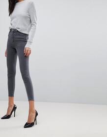 Серые джинсы скинни с завышенной талией ASOS DESIGN Ridley - Серый 1202060