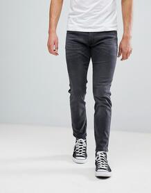 Черные выбеленные джинсы скинни Wrangler - Черный 1200273