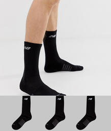 3 пары черных носков New Balance N5050-801-3EU BLK - Черный 1039878