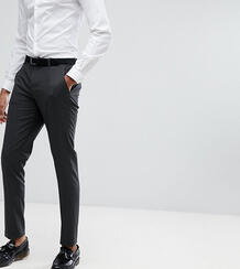 Темно-серые брюки зауженного кроя ASOS TALL - Серый ASOS DESIGN 1099344
