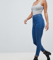 Эластичные джинсы скинни с завышенной талией Missguided Petite Vice 1173447
