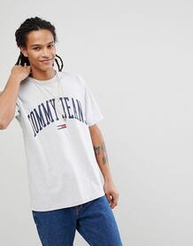 Серая футболка из капсульной коллекции Tommy Jeans Collegiate - Серый 1219148
