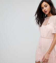 Эксклюзивное платье с вышивкой Stevie May - Розовый 1201361