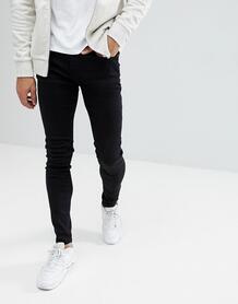 Бледно-черные супероблегающие джинсы Blend - Черный 1198390
