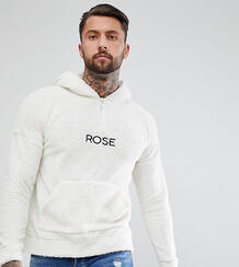 Худи из искусственного меха с молнией Rose London эксклюзивно для ASOS 1186187