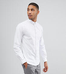 Облегающая рубашка со скрытой планкой Noak - Белый 1179302