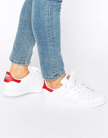 Бело-красные кроссовки adidas Originals - Белый 869832