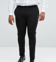 Черные брюки скинни ASOS DESIGN Plus - Черный 1098371