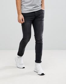 Черные супероблегающие джинсы Mennace - Черный 1149085