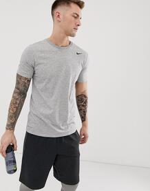 Серая футболка Nike Training Dri-FIT 2.0 706625-063 - Серый 1024882
