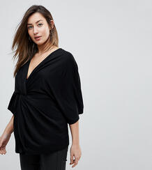 Топ с широкими рукавами ASOS Maternity - Черный 1198317