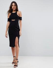 Облегающее платье Finders Keepers Leon - Черный 1171755