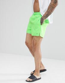 Зеленые суперкороткие шорты для плавания Nike Volley NESS8509-370 1196484