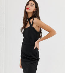 Облегающее платье в рубчик Noisy May Tall - Черный 1196791