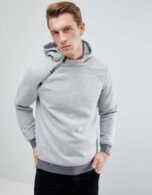 Худи с боковой молнией Jack & Jones - Серый 1155787