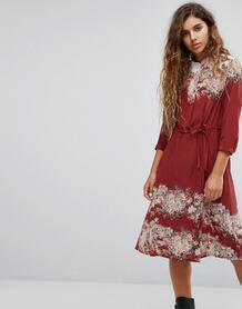 Платье-рубашка AllSaints - Красный 1155552