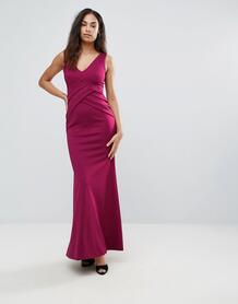 Платье макси с глубоким вырезом Jessica Wright - Красный 1099938