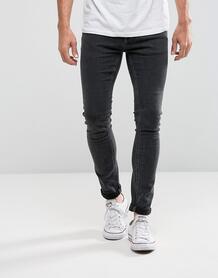 Эластичные джинсы скинни Jack & Jones Intelligence - Серый 1162933