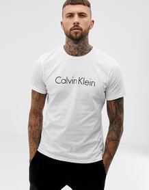 Белая футболка с круглым вырезом Calvin Klein - Белый 1167730