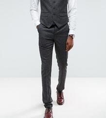 Серые облегающие брюки Harry Brown TALL - Серый 1058698