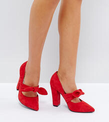 Красные туфли-лодочки на блочном каблуке The March - Красный 1123084