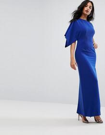 Структурированное платье на одно плечо AQ/AQ - Синий 1112322