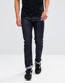 Выбеленные прямые джинсы Diesel Waykee 084HN - Темно-синий 1114402