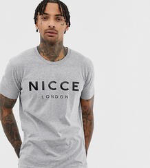Серая футболка с логотипом Nicce эксклюзивно для ASOS - Серый Nicce London 1033886