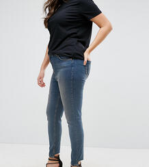 Облегающие джинсы с классической талией ASOS CURVE Lisbon - Синий 1038237