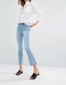 Укороченные джинсы с легким клешем Dr Denim Holly - Синий 1021898