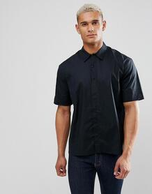 Oversize-рубашка с короткими рукавами ADPT - Черный 782999