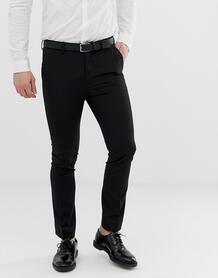 Черные зауженные брюки New Look - Черный 1058978