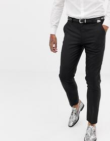 Черные брюки скинни ASOS DESIGN - Черный 1027609