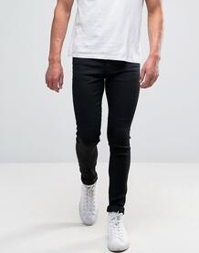 Черные супероблегающие джинсы New Look - Черный 1001374