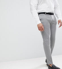 Серые строгие брюки скинни ASOS PLUS - Серый ASOS DESIGN 953331