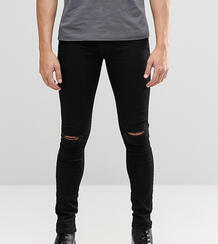 Черные облегающие джинсы с разрезами на коленях Brooklyn Supply Co Hun Brooklyn Supply Co. 879642