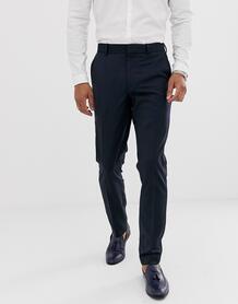 Темно-синие облегающие брюки ASOS DESIGN - Темно-синий 842098