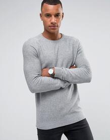 Фактурный джемпер Jack & Jones Premium - Серый 1092384