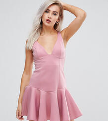 Платье мини ASOS PETITE - Розовый 1123215