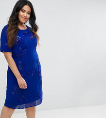 Платье Maya Plus - Синий 1085169