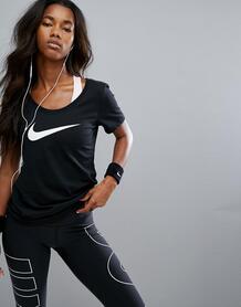 Футболка Nike Dry - Черный Nike Training 1029691
