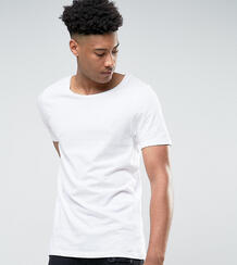 Длинная белая футболка ASOS DESIGN Tall - Белый 1039389