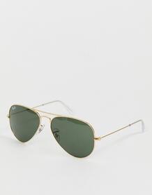 Солнцезащитные очки-авиаторы Ray-Ban 0rb3025 - Золотой Ray Ban 459884