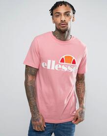 Розовая футболка с логотипом ellesse - Розовый 1046909