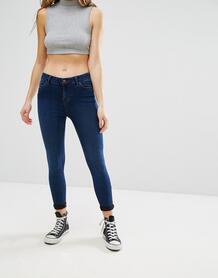 Мягкие супероблегающие джинсы New Look India - Синий 1015069