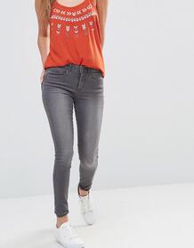 Облегающие джинсы с классической талией Only Royal - Серый 889730